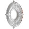 Ekena Millwork Attica PVC Ceiling Medallion (Canopies up to 4 1/8"), 10"OD x 3 1/2"ID x 3/4"P, Bright Coat Copper CMP10ATBCO - alternate 3